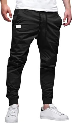 Big and Tall Cargo Pants for Men Sweatpants for Men Pants Joggers Running Sports Sweatpants Fashion Men's Pants Men's