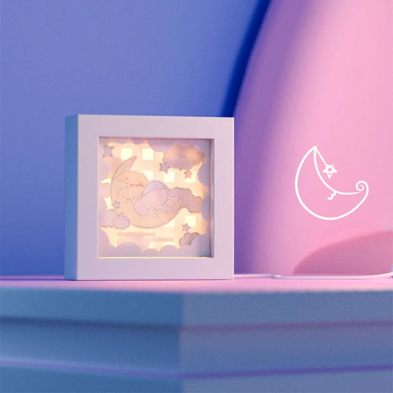 Cinnamoroll Paper Carving Lamp