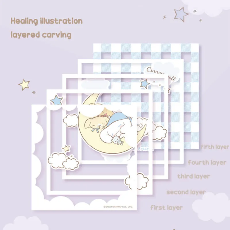 Cinnamoroll Paper Carving Lamp