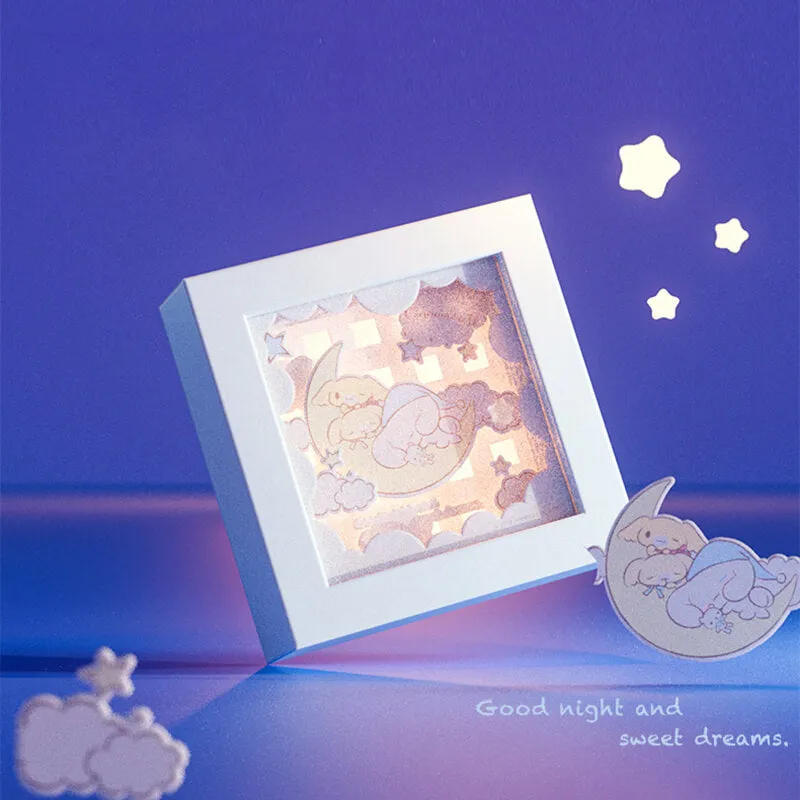 Cinnamoroll Paper Carving Lamp