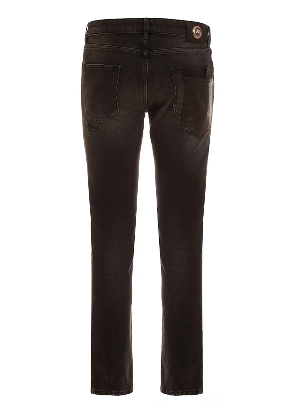 Just Cavalli Men No fade black Solid Slim Fit Jeans