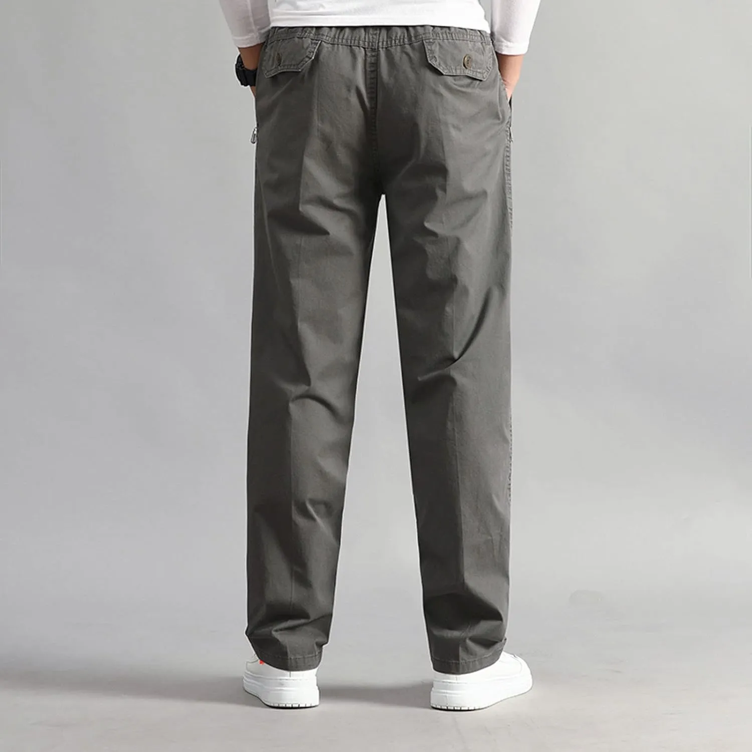 Mens Sweatpants with Pockets Big and Tall Pants Lightweight Hiking Workout Jogger Mens Streetwear Reflective Tactical