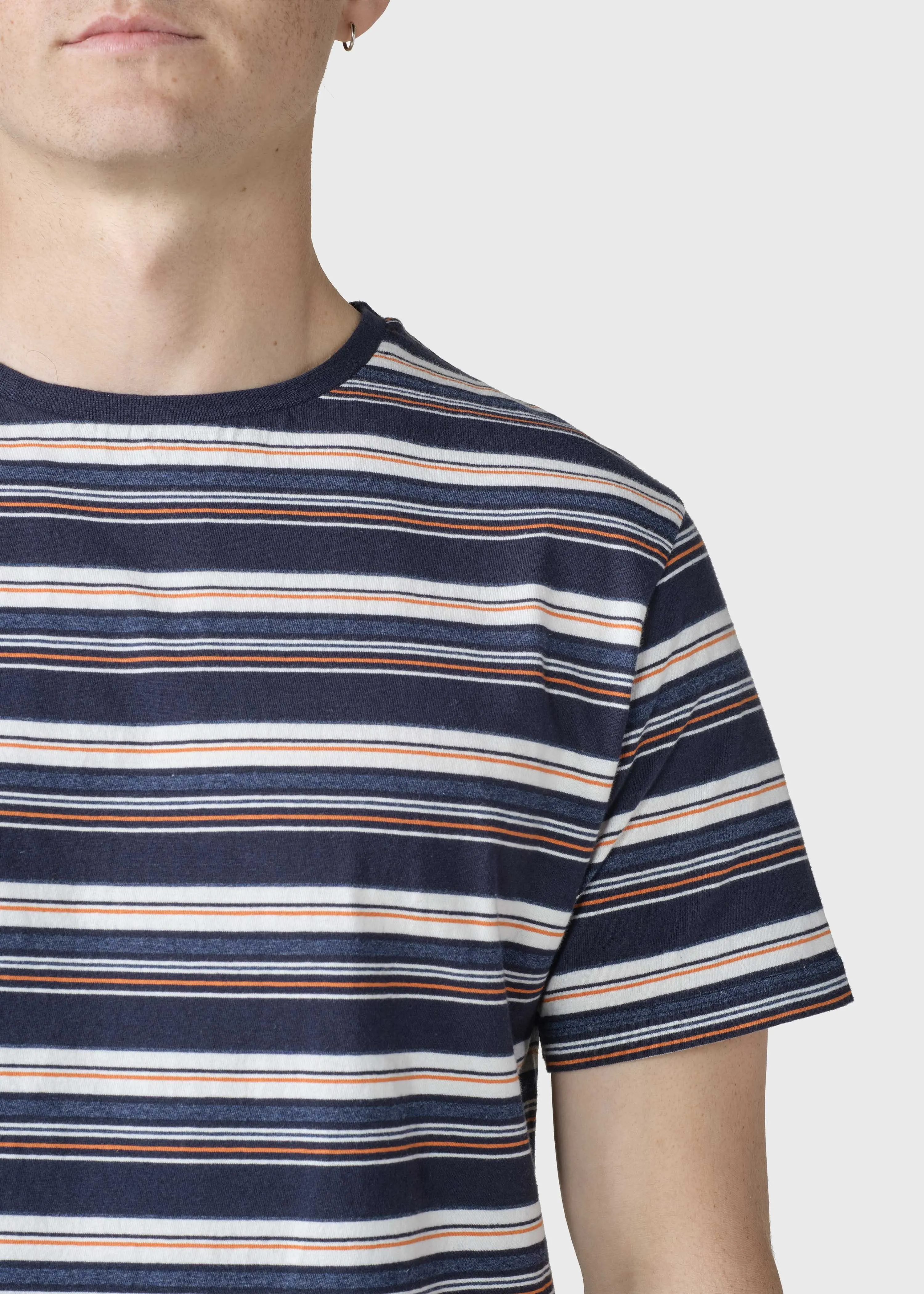 Serge tee  - Navy tones