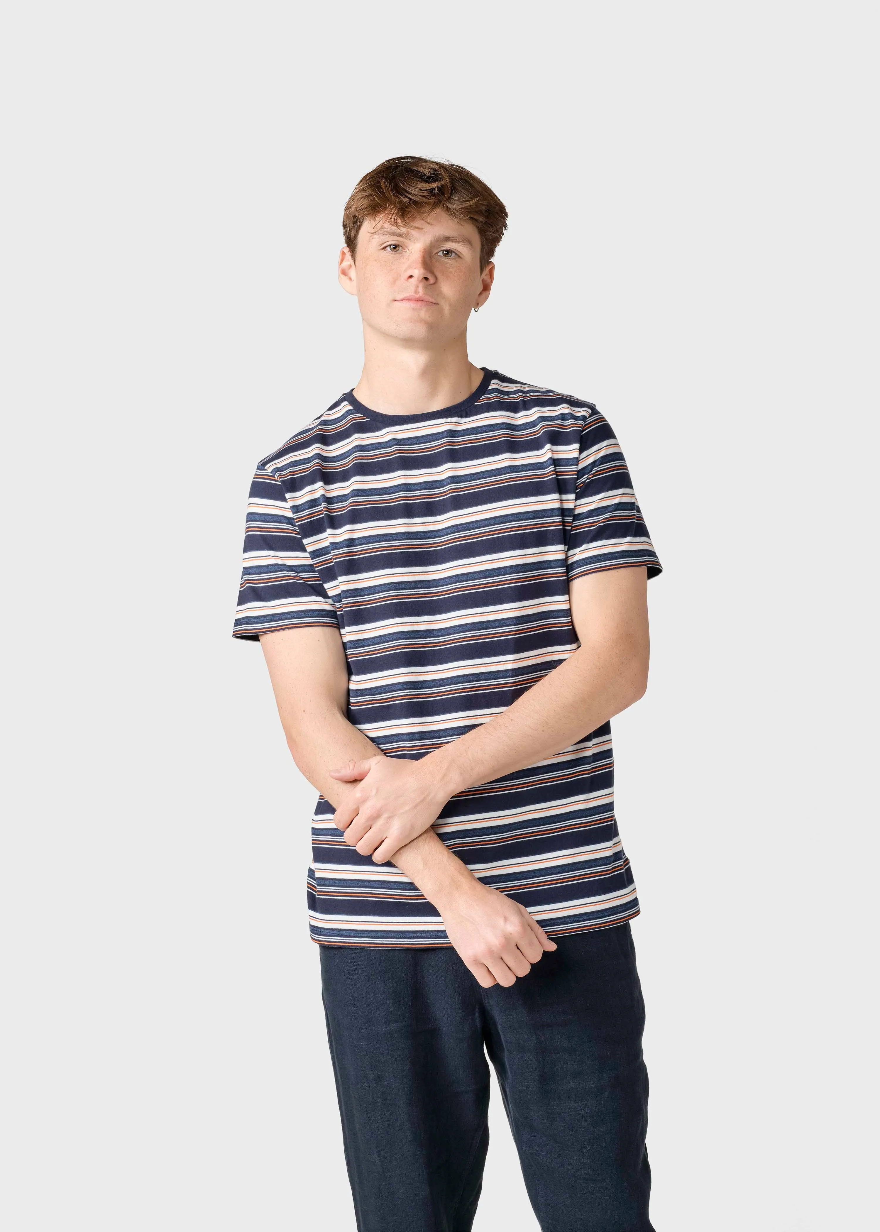 Serge tee  - Navy tones