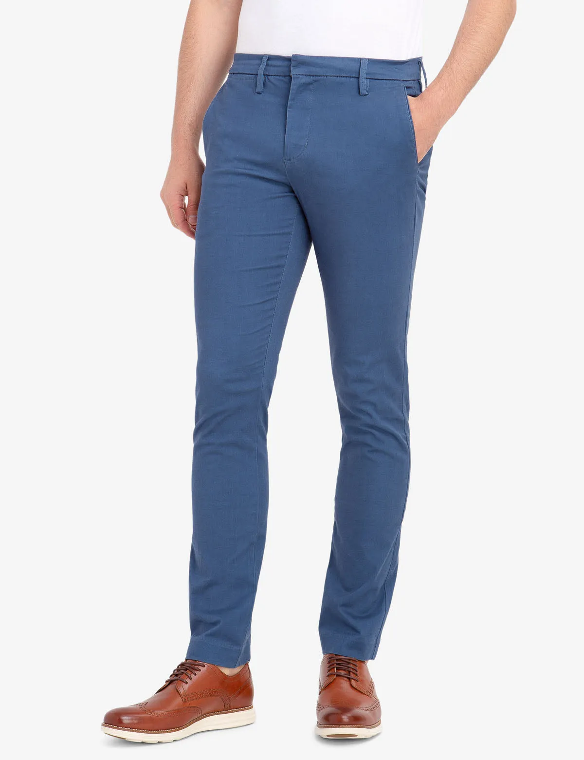 STRAIGHT SATEEN CHINOS