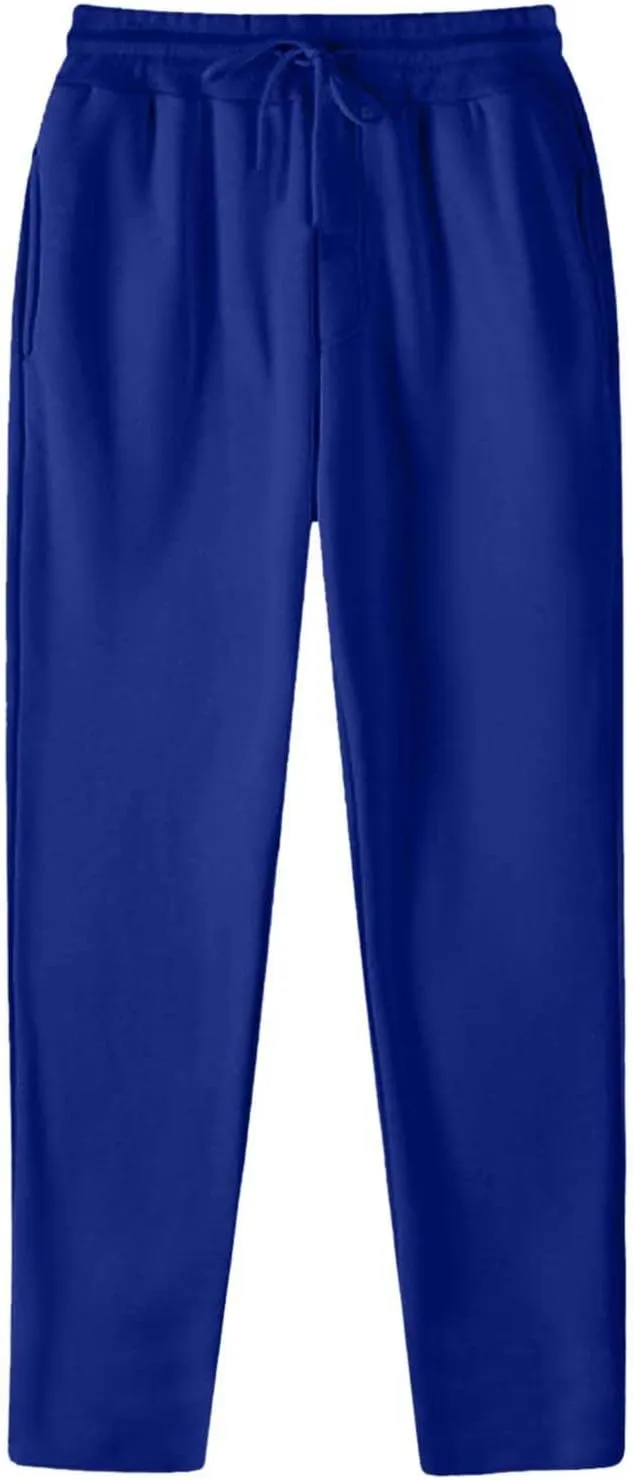 Sunward Women's Fleece Lined Sweatpants Wide Leg Casual Loose Joggers Drawstring High Waist Lounge Sweat Pants with Pockets