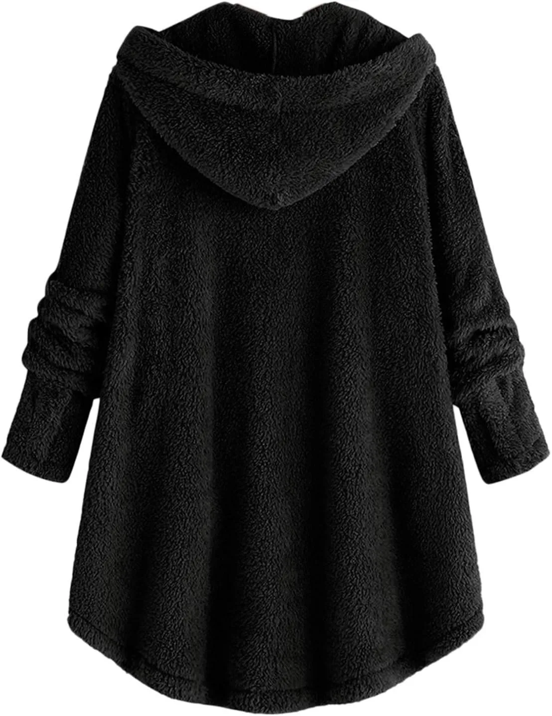 Winter Jackets Women Sherpa Lined Jacket Maternity Winter Coat Plus Size Hooded Sweater Oversized Hoodie