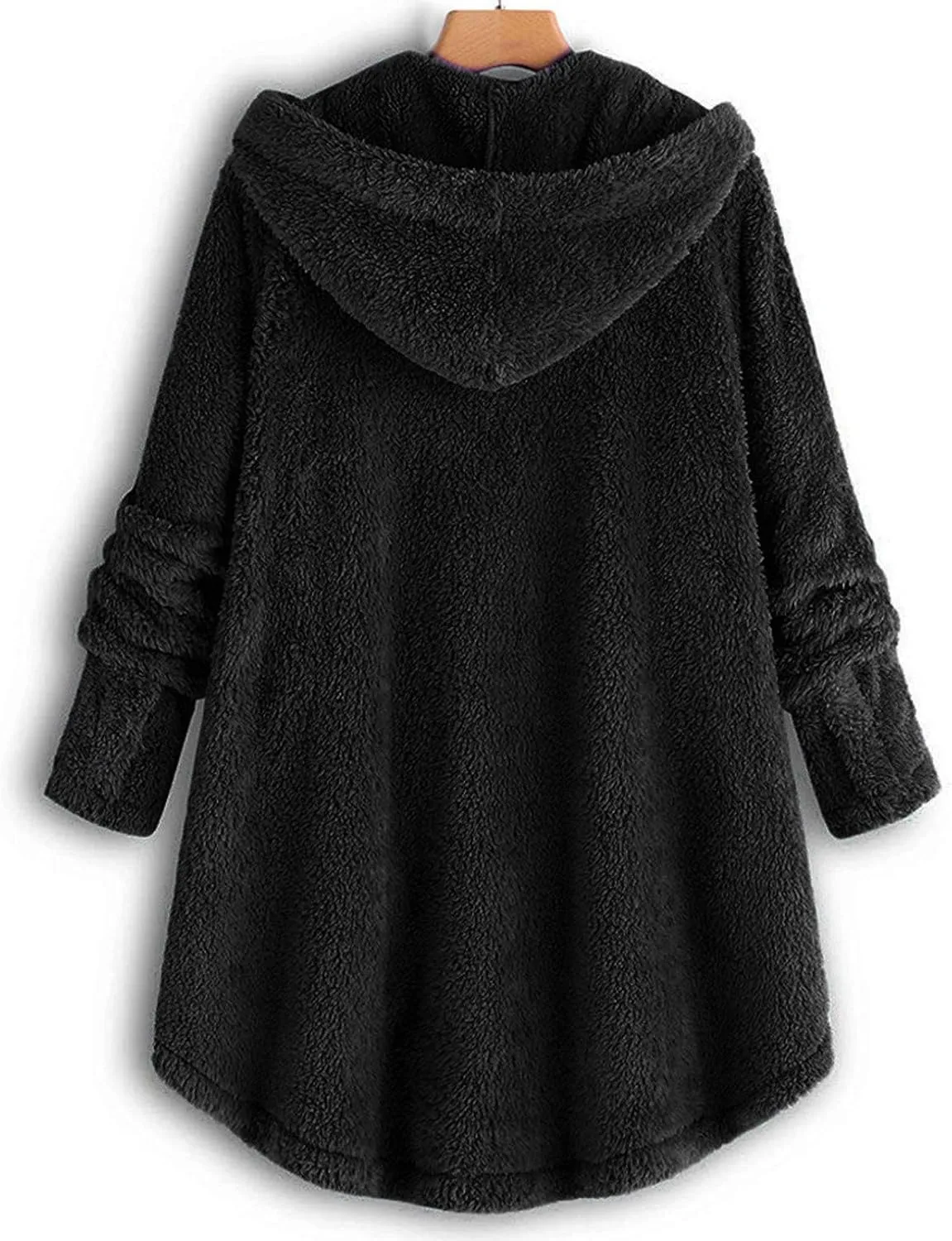 Winter Jackets Women Sherpa Lined Jacket Maternity Winter Coat Plus Size Hooded Sweater Oversized Hoodie