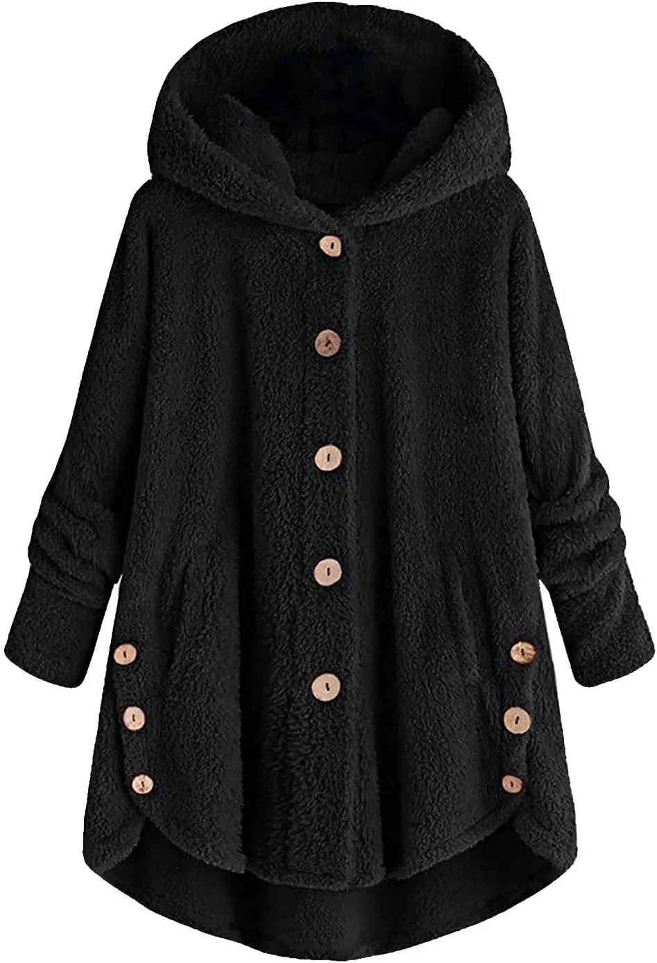 Winter Jackets Women Sherpa Lined Jacket Maternity Winter Coat Plus Size Hooded Sweater Oversized Hoodie