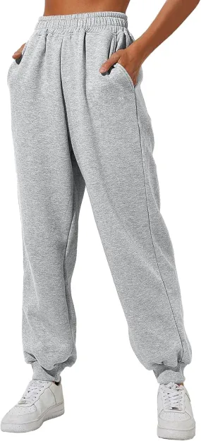 Women's Graphic Sweatpants Boyfriend Straight Wide Leg Cozy Lounge Pants Sweatpant Loose Jogger