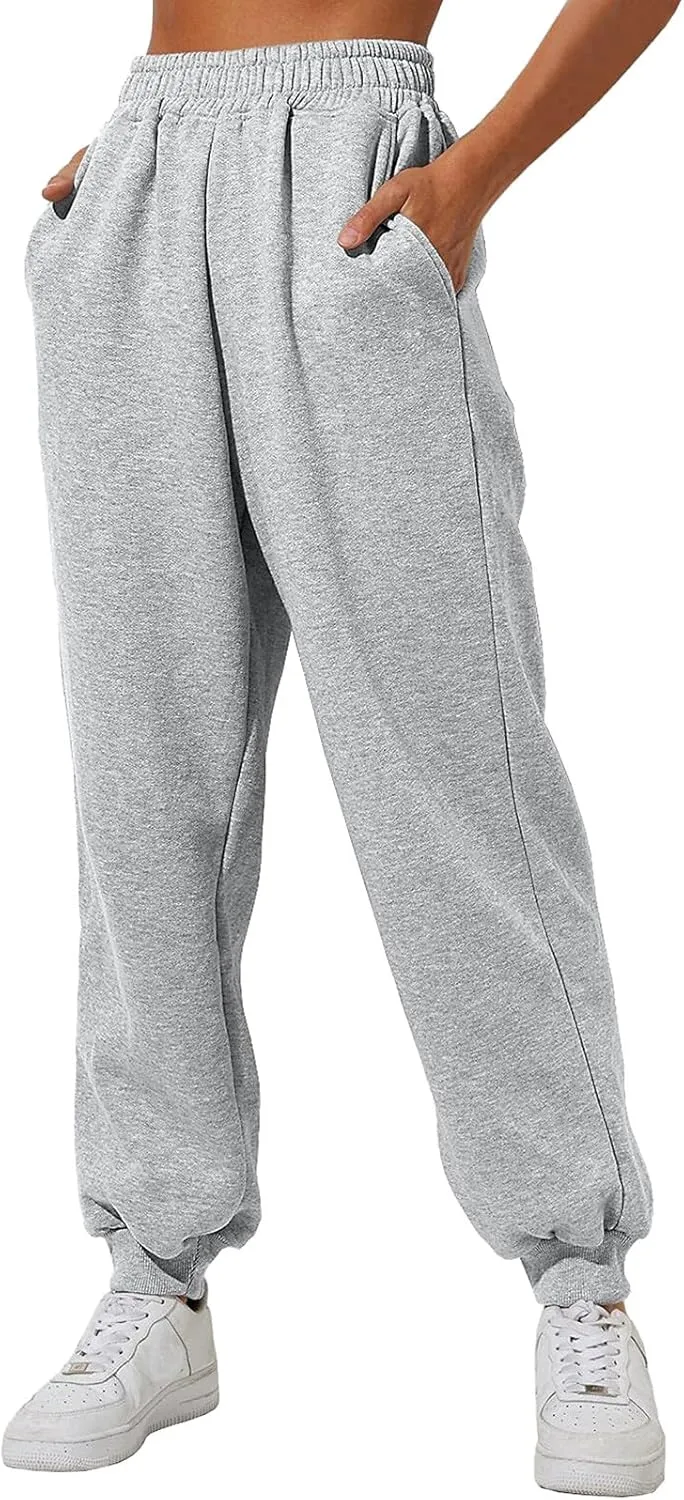 Women's Graphic Sweatpants Boyfriend Straight Wide Leg Cozy Lounge Pants Sweatpant Loose Jogger